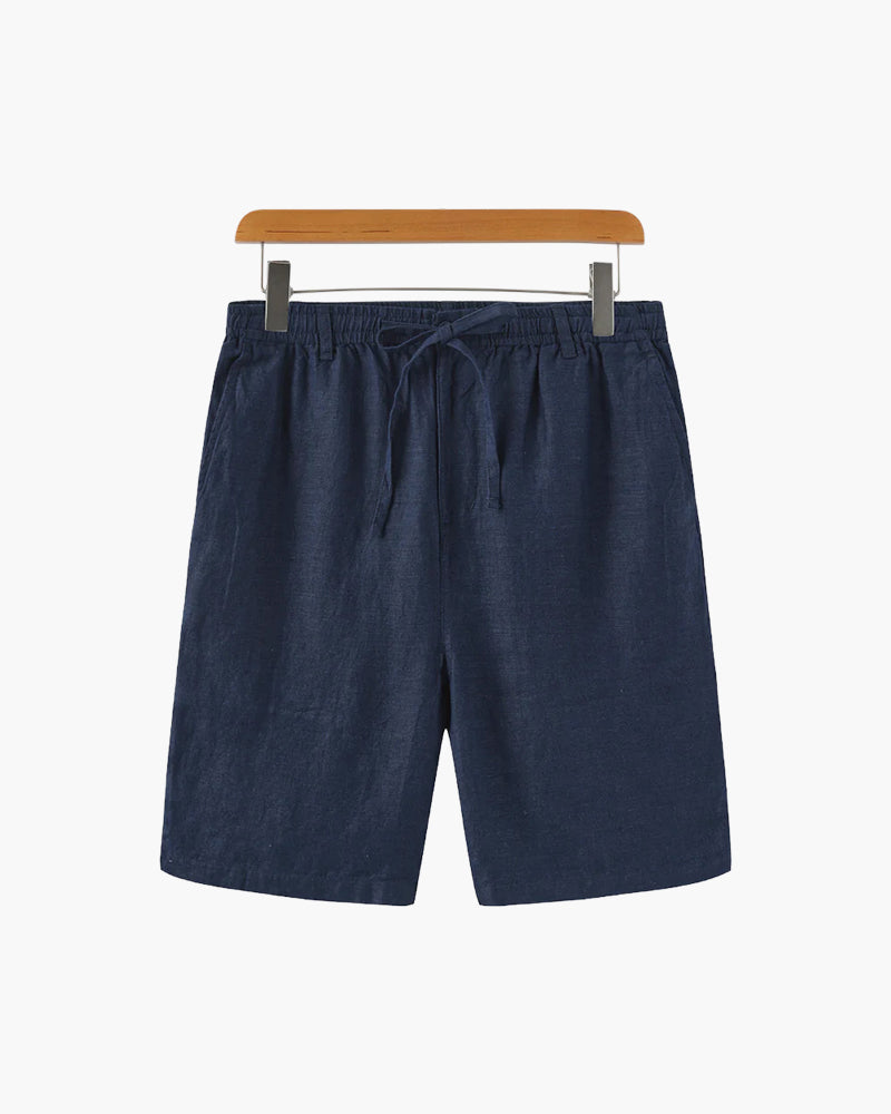 Amalfi – Bermudas de Lino Premium (Corte Relajado)