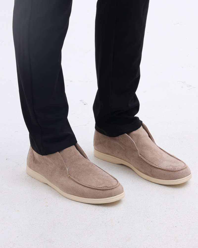 Lugano – Mocasín High-Top de Ante Premium