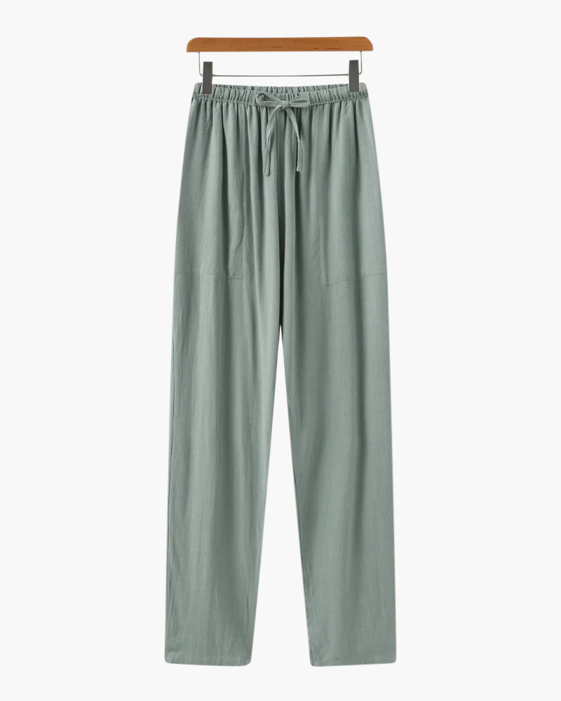 Marrakech – Pantalón de Lino Premium (Corte Entallado)