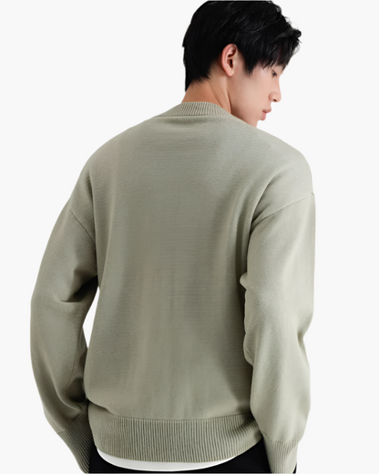 Davos – Jersey de Cuello Vuelto Premium (100% Lana)