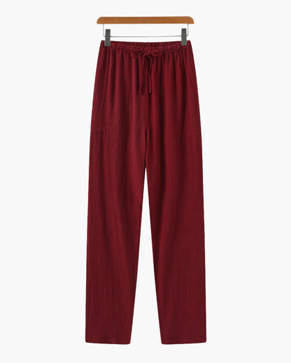 Marrakech – Pantalón de Lino Premium (Corte Entallado)