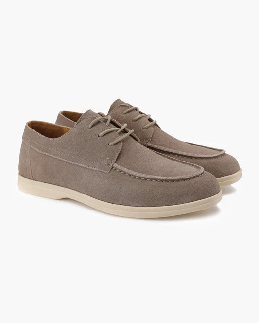 Verona – Zapato Ligero de Cordones (Efecto Ante)