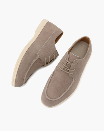 Verona – Zapato Ligero de Cordones (Efecto Ante)