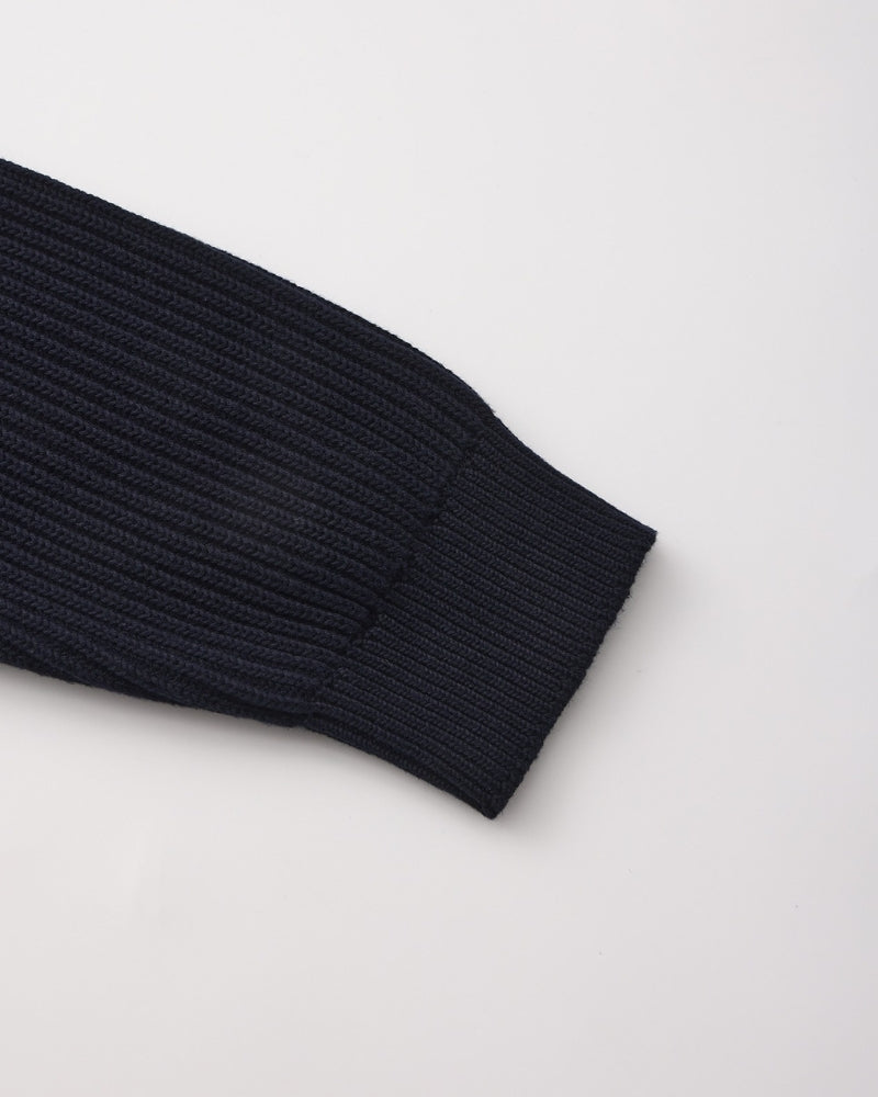 Edinburgh – Jersey de Punto Acanalado Grueso (Cuello Redondo)