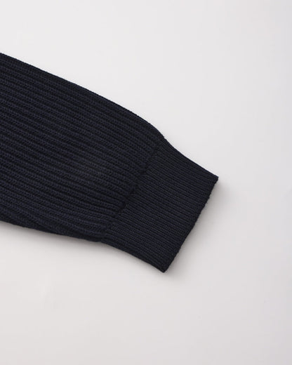 Edinburgh – Jersey de Punto Acanalado Grueso (Cuello Redondo)