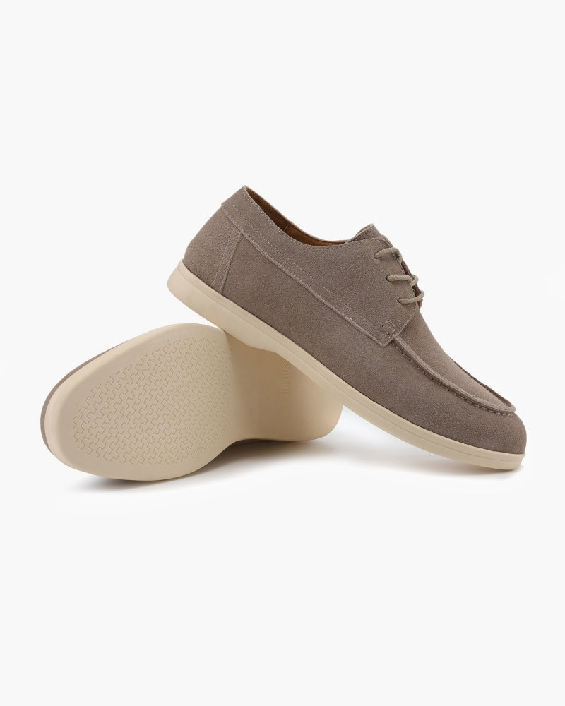 Verona – Zapato Ligero de Cordones (Efecto Ante)