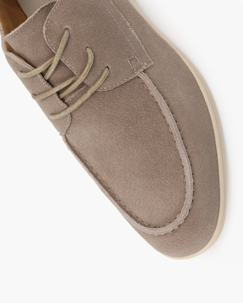 Verona – Zapato Ligero de Cordones (Efecto Ante)