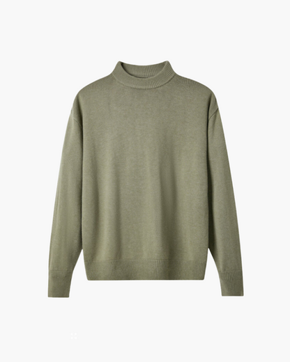 Davos – Jersey de Cuello Vuelto Premium (100% Lana)
