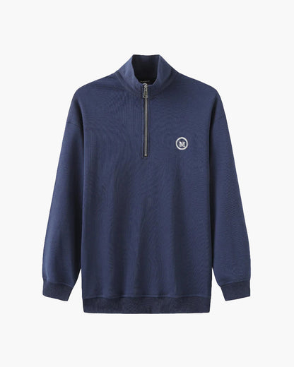 Cannes – Sudadera Premium 100% Algodón Orgánico (Media Cremallera)