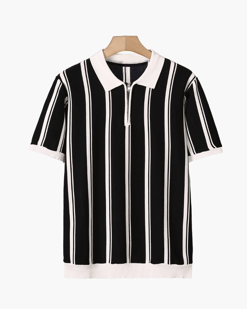 Modena – Polo de Punto Premium (Cuello con Cremallera)