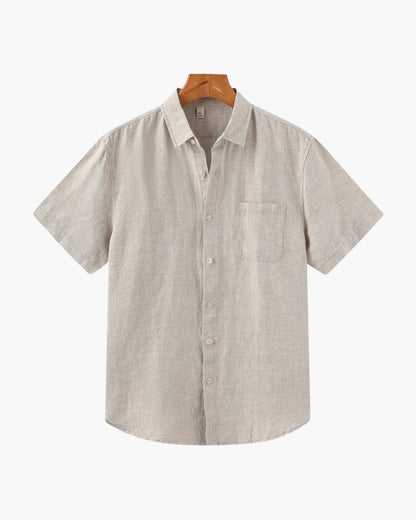 Capetown – Camisa de Lino Premium (Manga Corta)