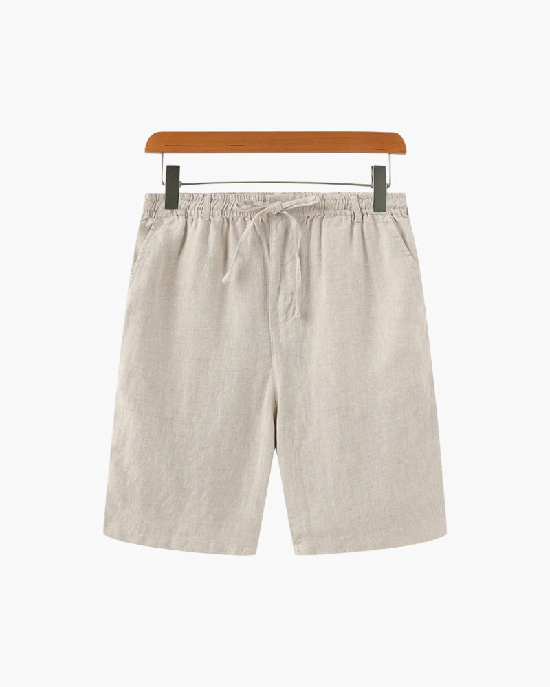 Amalfi – Bermudas de Lino Premium (Corte Relajado)