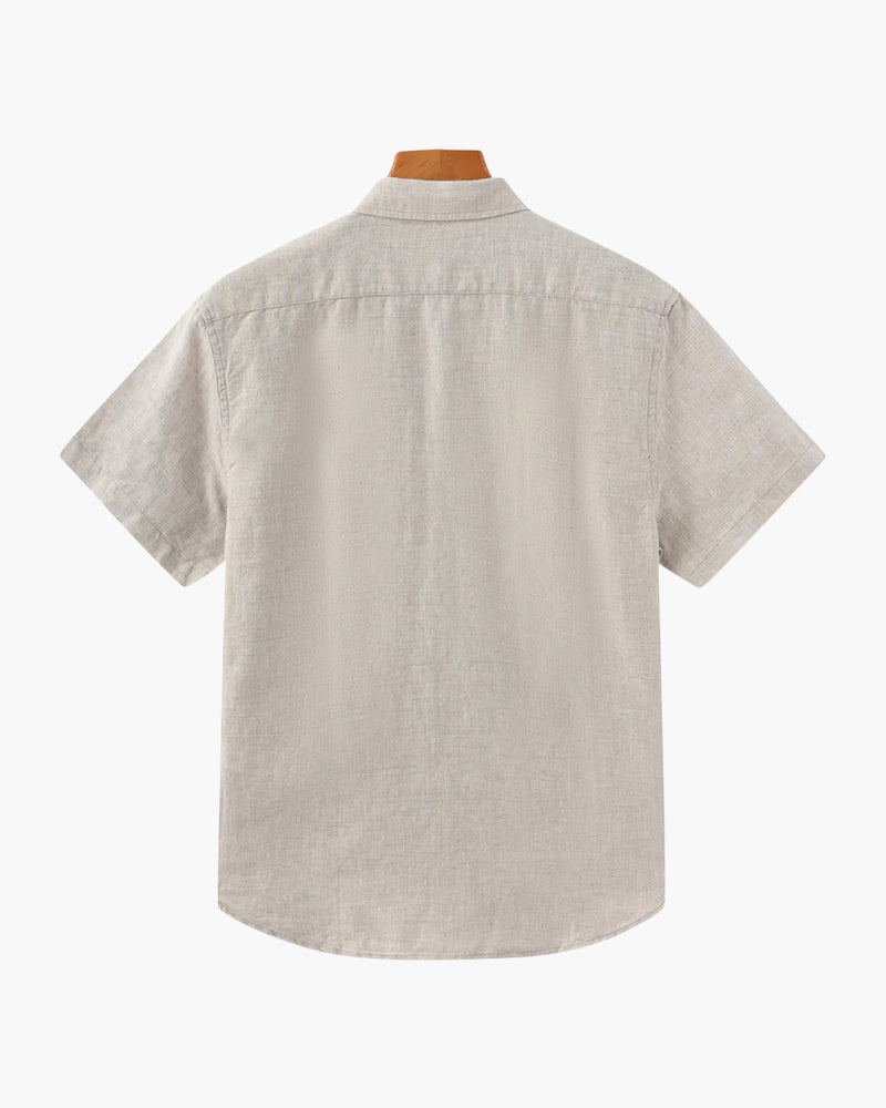 Capetown – Camisa de Lino Premium (Manga Corta)