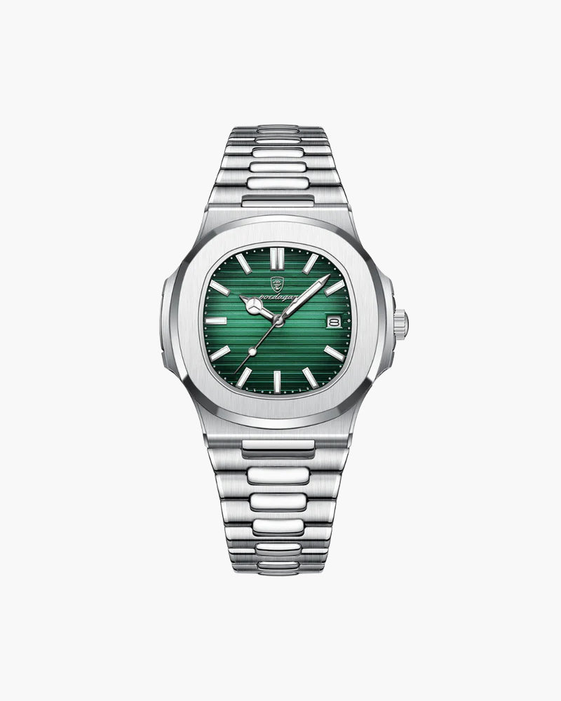Geneva Edition – Reloj de Acero Inoxidable (Con Fecha)