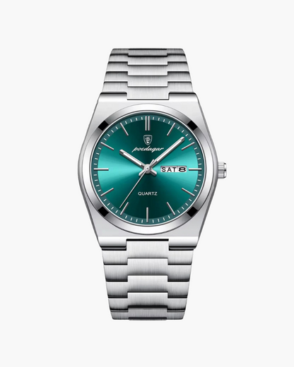 Marine Edition – Reloj de Acero Inoxidable (Día y Fecha)