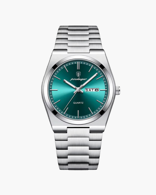 Marine Edition – Reloj de Acero Inoxidable (Día y Fecha)