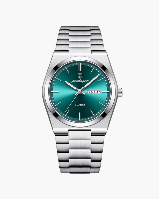 Marine Edition – Reloj de Acero Inoxidable (Día y Fecha)