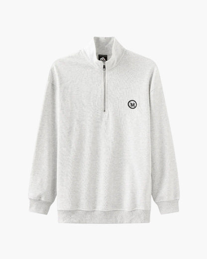 Cannes – Sudadera Premium 100% Algodón Orgánico (Media Cremallera)