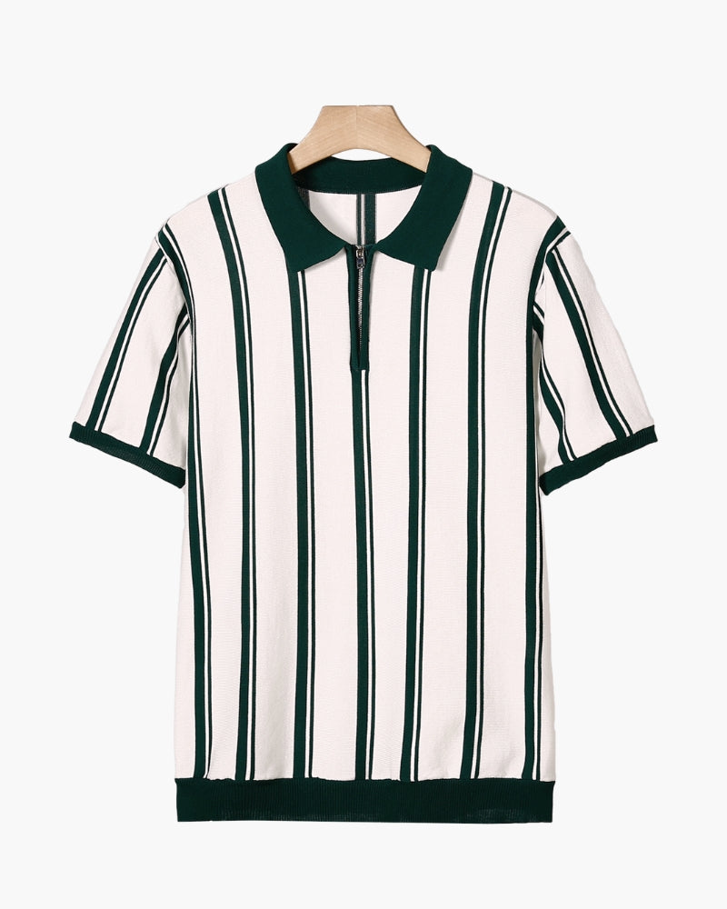 Modena – Polo de Punto Premium (Cuello con Cremallera)
