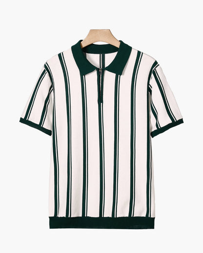 Modena – Polo de Punto Premium (Cuello con Cremallera)