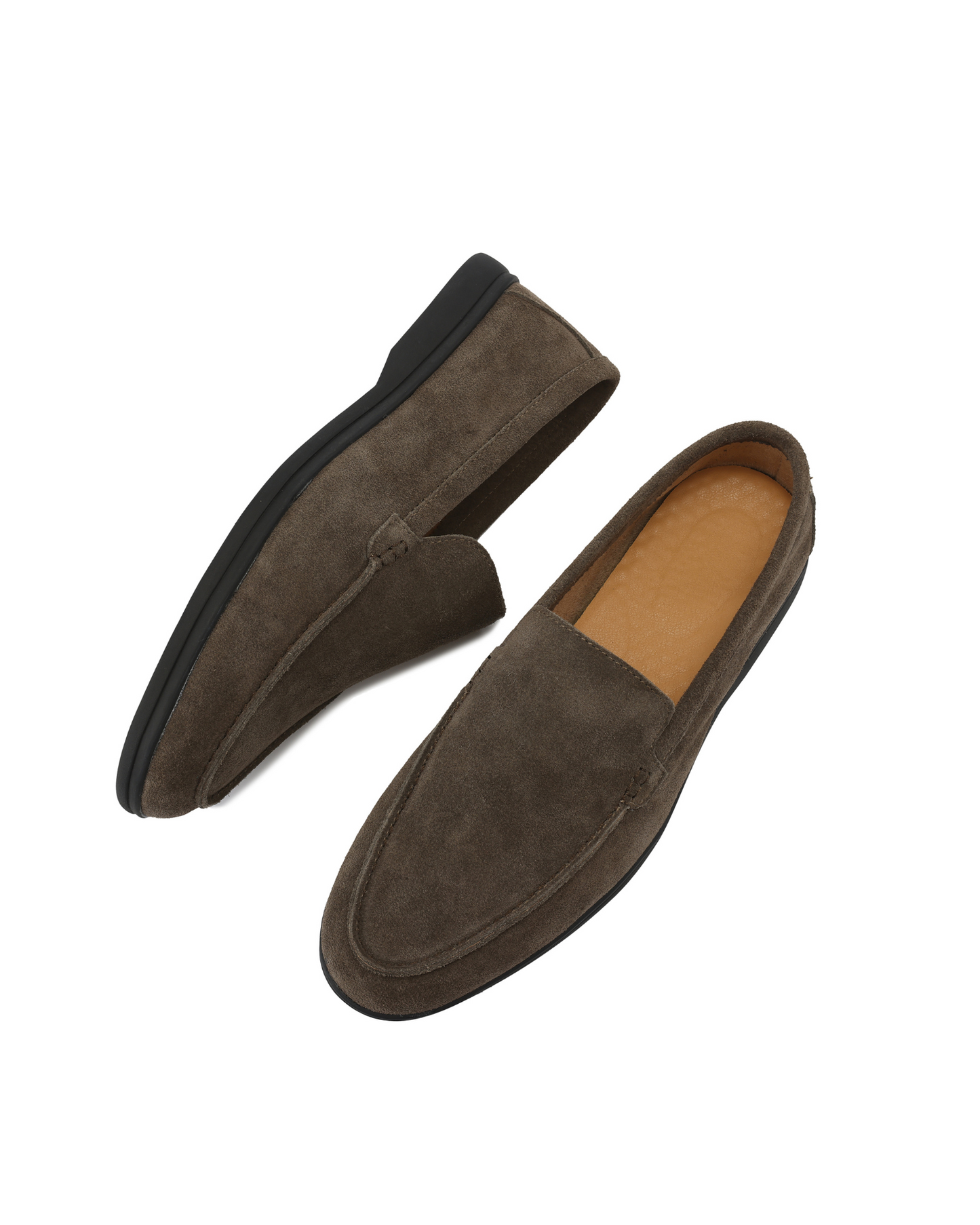 Berlin – Mocasín de Ante (Suela Oscura)