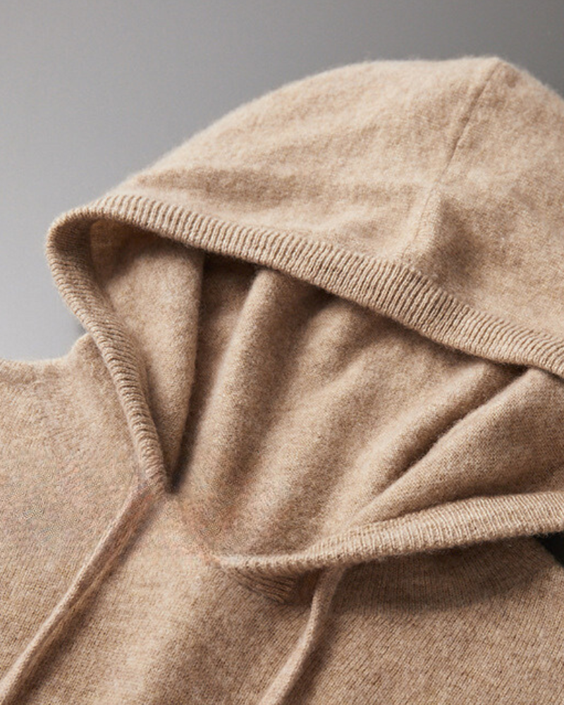 St. Moritz – Sudadera con Capucha 100% Cachemira (Edición Lujo)