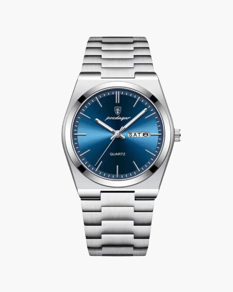 Marine Edition – Reloj de Acero Inoxidable (Día y Fecha)