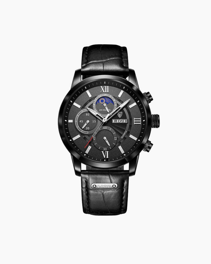 Lugano Classic – Reloj de Cuarzo Premium (Correa de Piel)