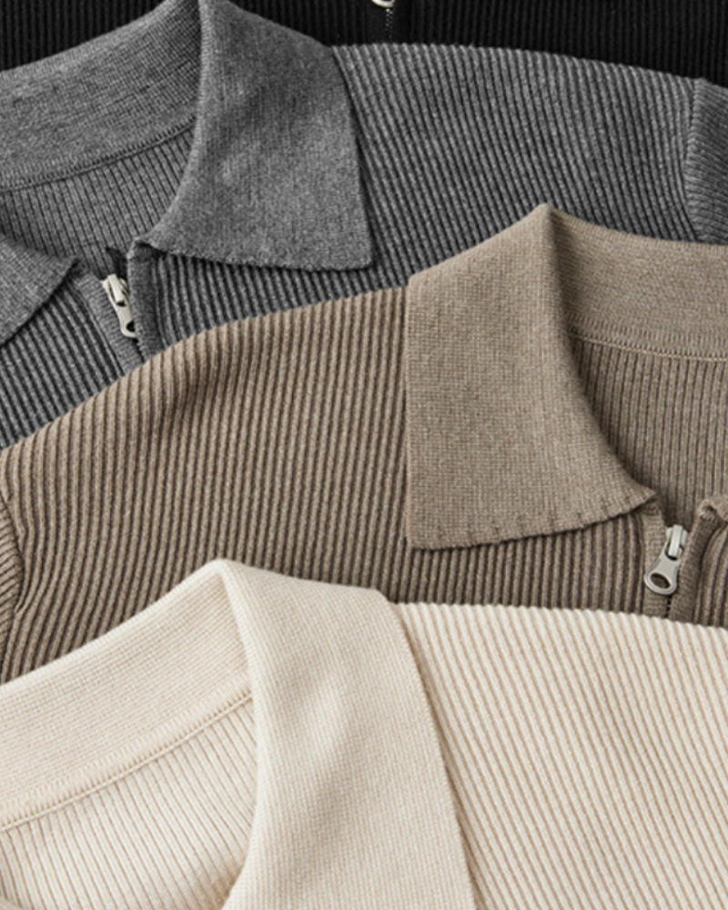 Zürich – Chaqueta de Punto Premium (100% Lana)