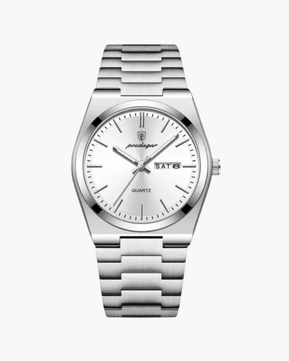 Marine Edition – Reloj de Acero Inoxidable (Día y Fecha)