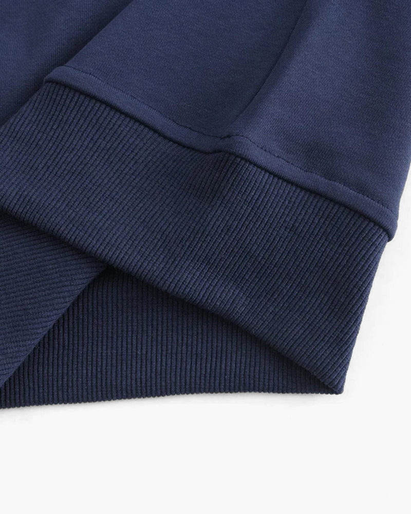 Cannes – Sudadera Premium 100% Algodón Orgánico (Media Cremallera)