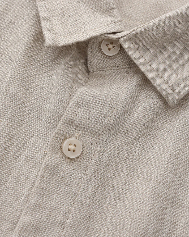Capetown – Camisa de Lino Premium (Manga Corta)