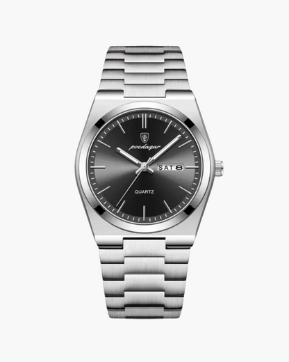 Marine Edition – Reloj de Acero Inoxidable (Día y Fecha)