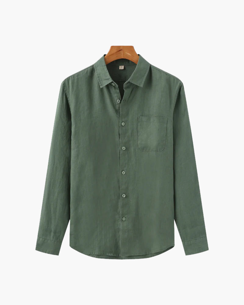 Capetown – Camisa de Lino Premium (Manga Larga)