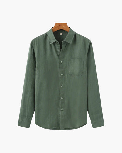 Capetown – Camisa de Lino Premium (Manga Larga)