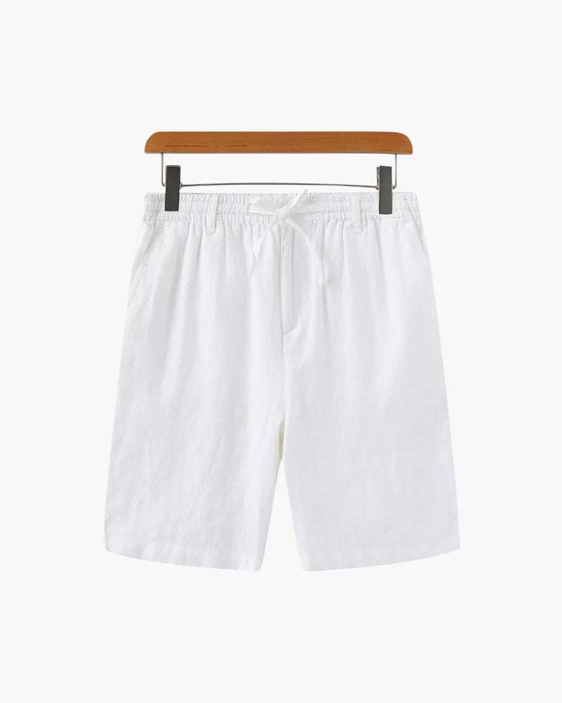 Amalfi – Bermudas de Lino Premium (Corte Relajado)