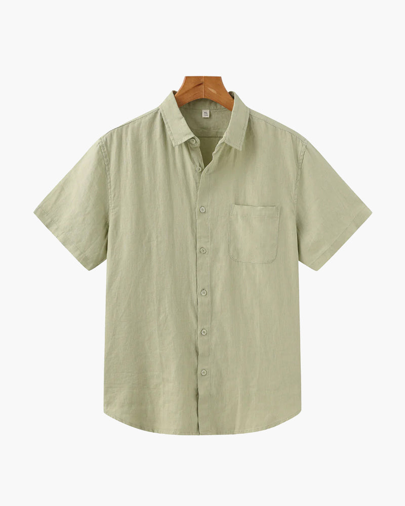 Capetown – Camisa de Lino Premium (Manga Corta)