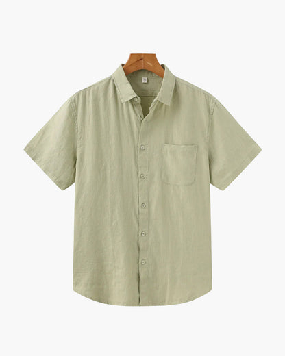 Capetown – Camisa de Lino Premium (Manga Corta)