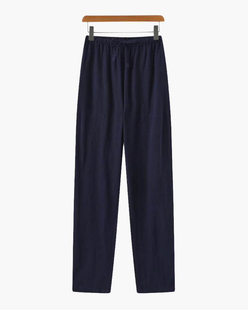 Marrakech – Pantalón de Lino Premium (Corte Entallado)