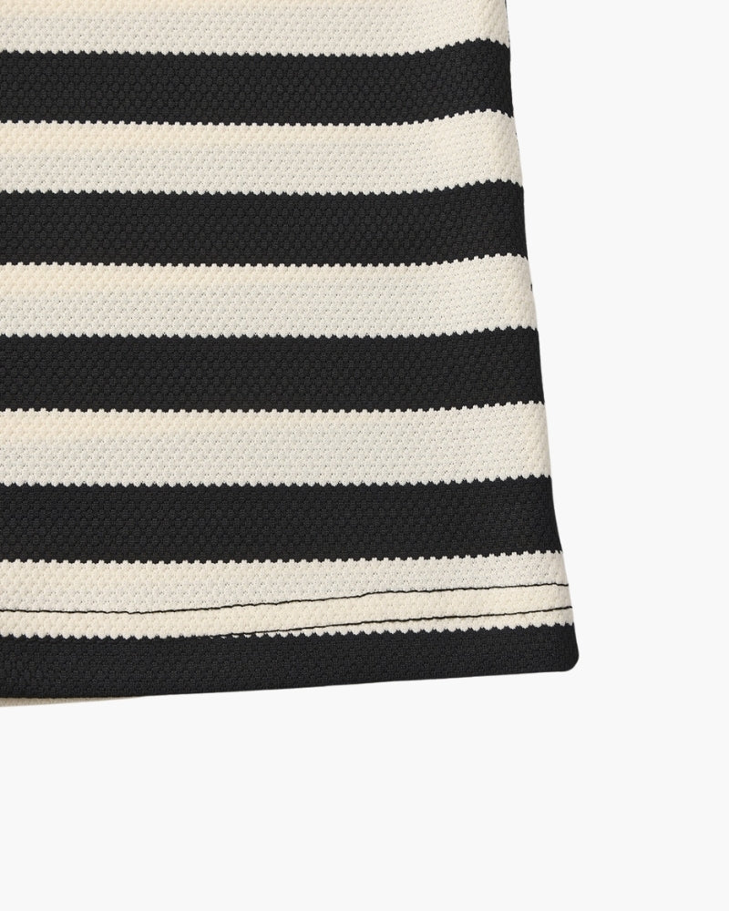 Shoreline – Polo de Punto Premium (Rayas Horizontales)