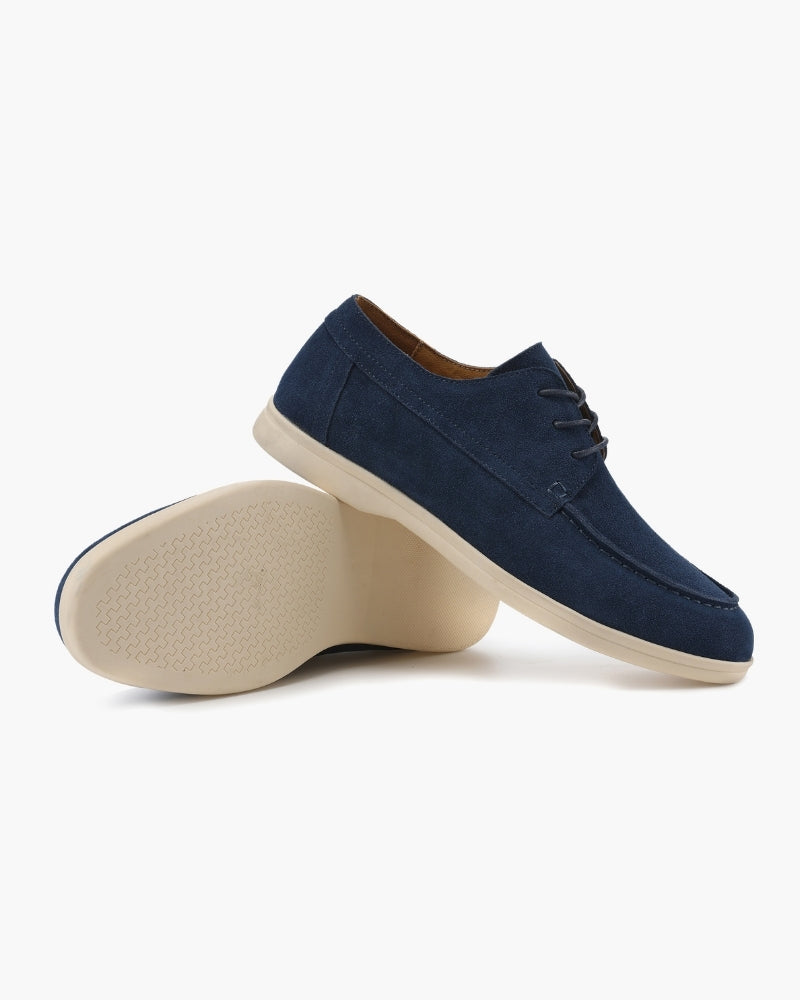 Verona – Zapato Ligero de Cordones (Efecto Ante)