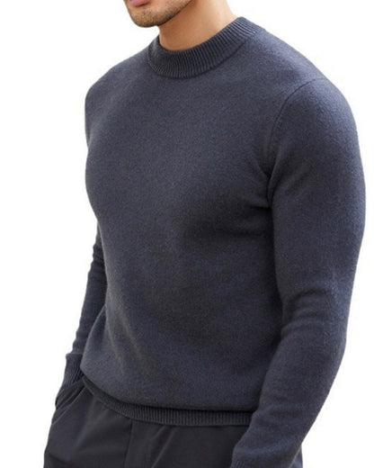 Gstaad – Jersey de Cuello Vuelto Premium (Mezcla de Cachemira)