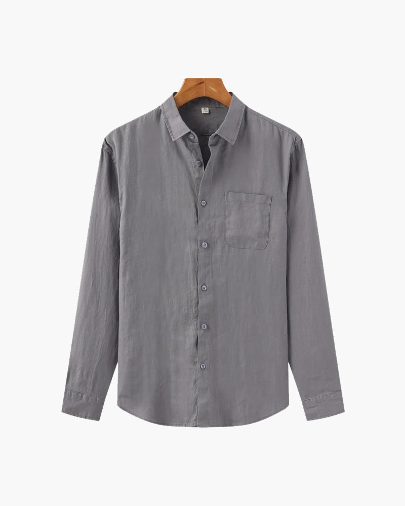 Capetown – Camisa de Lino Premium (Manga Larga)