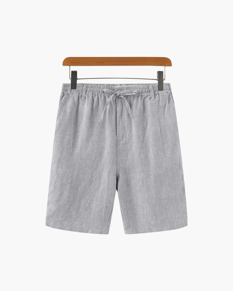 Amalfi – Bermudas de Lino Premium (Corte Relajado)