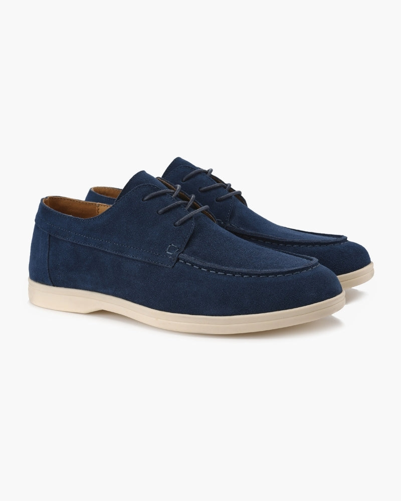 Verona – Zapato Ligero de Cordones (Efecto Ante)