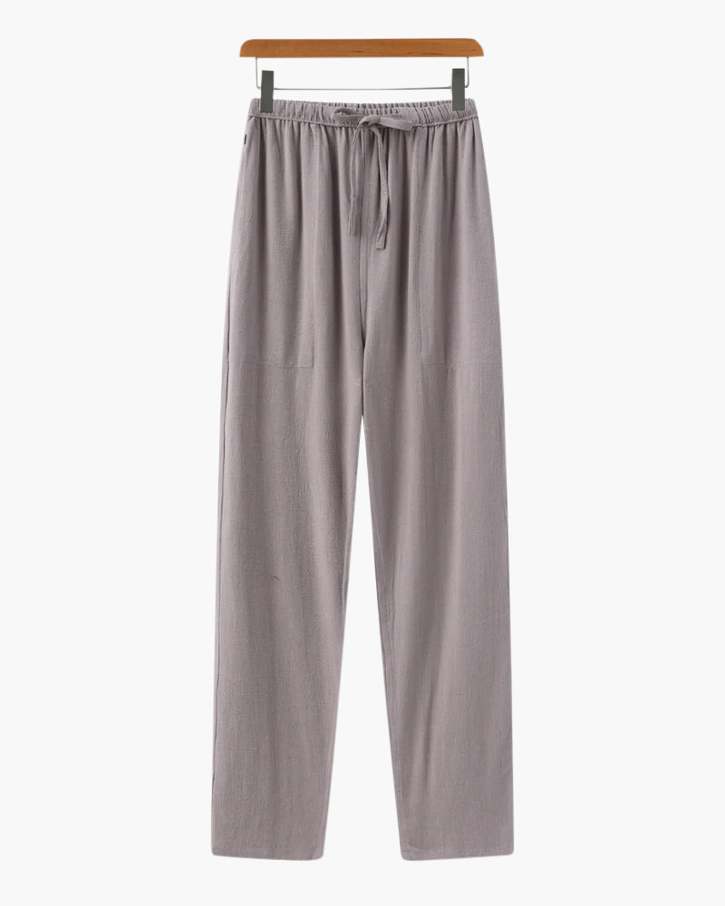 Marrakech – Pantalón de Lino Premium (Corte Entallado)