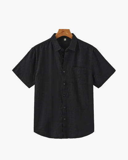 Capetown – Camisa de Lino Premium (Manga Corta)