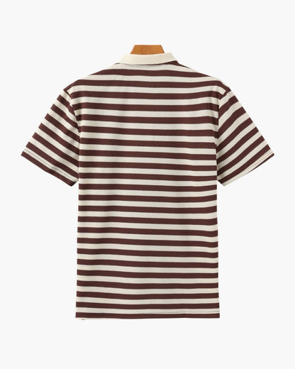 Shoreline – Polo de Punto Premium (Rayas Horizontales)