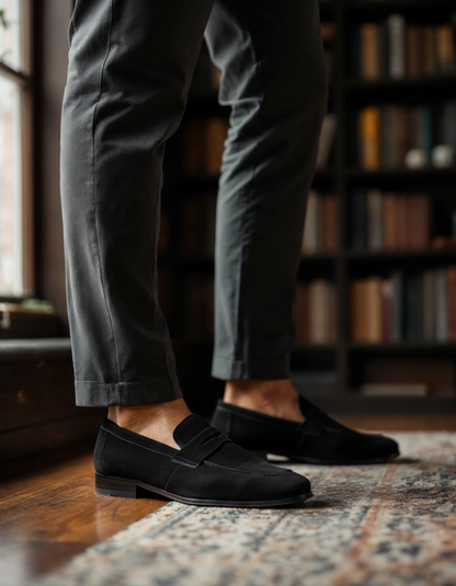 Cambridge – Mocasín Penny Clásico (Ante Premium)