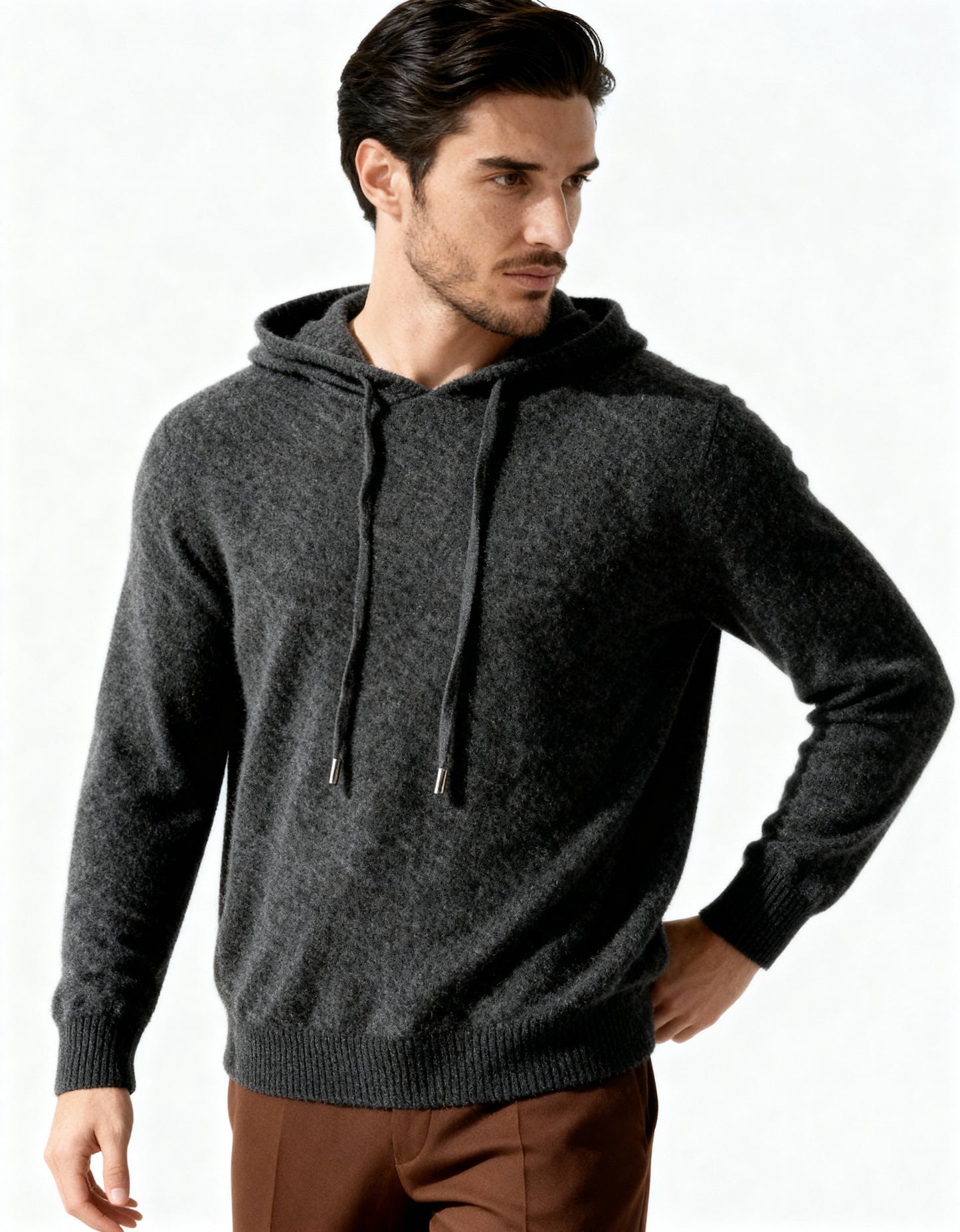 St. Moritz – Sudadera con Capucha 100% Cachemira (Edición Lujo)